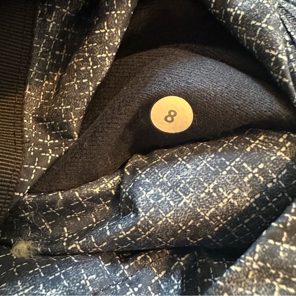 Lululemon Spring Fling Sashiko Cross Inkwell Ghost Goosedown Puffy Vest - Picture 12 of 15